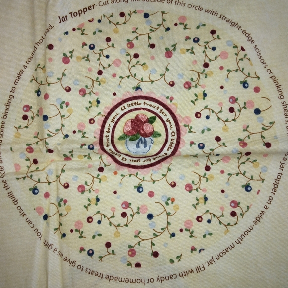 FABRIC Kelly's Sweet Treats DSN# 32184 Fun Kitchen accessory printed panel - Picture 8 of 13